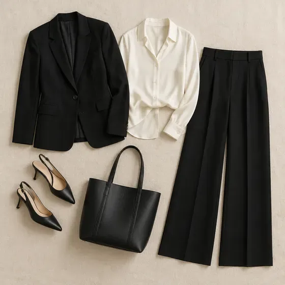 Look no estilo alfaiataria