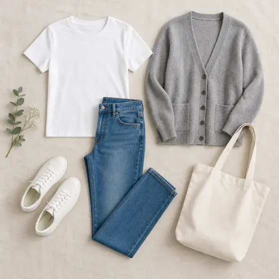 Look no estilo básica